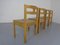 Oak Dining Chairs by Esko Pajamies for Asko, 1960s, Set of 4, Image 5