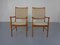 Vintage Danish Teak Dining Armchairs, 1960s, Set of 2 1