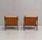 Vintage Armchairs in Cherry, 1950s, Set of 2 6