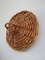 Large Italian Hand-Woven Willow Basket with Lid, 1950s 10