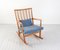 Rocking Chair Ml-33 par Hans J. Wegner pour a/S Mikael Laursen 3