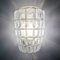 Mid-Century German Glass Wall Light or Sconce from Limburg, 1960s, Image 4