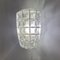 Mid-Century German Glass Wall Light or Sconce from Limburg, 1960s, Image 6