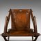 Antiker Glastonbury Armlehnstuhl aus Pechkiefer 8