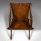 Antique Glastonbury Pitch Pine Armchair, Image 7