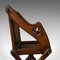 Antiker Glastonbury Armlehnstuhl aus Pechkiefer 9