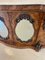 Antique Victorian Burr Walnut Marble Top Credenza, Image 10