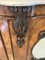 Aparador victoriano antiguo de madera nudosa de nogal, Imagen 9