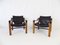 Arkana Safari Chairs by Maurice Burke, Set of 2 1