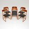 French Teak Dining Chairs by Baumann, 1960s, Set of 6 1