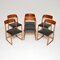 French Teak Dining Chairs by Baumann, 1960s, Set of 6, Image 1