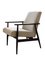 Mid-Century 2 Sessel aus Leinen in Beige mit Hocker von Henryk Lis, 1960er, 3er Set 7