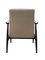 Mid-Century 2 Sessel aus Leinen in Beige mit Hocker von Henryk Lis, 1960er, 3er Set 5