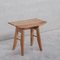Mid-Century Oak French Stool by Guillerme Et Chambron 6