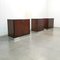 Italian Wood and Aluminum Buffets and 1 Chest of Drawers by Gianni Moscatelli for Formanova, 1970s, Set of 3 10