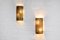 Lampade da parete in vetro di Murano con motivi geometrici, Italia, anni '60, Immagine 5