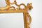 Antiker italienischer Spiegel mit vergoldetem Holzrahmen 6
