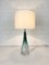 Mid-Century Danish Glass Table Lamp by Holmegaard for Lyfa, 1960s 2