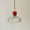 Glass Pendant with Red Details 5