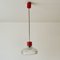 Glass Pendant with Red Details 1