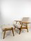 GE-240 Armchair and Ottoman by Hans J. Wegner for Getama, Set of 2 1