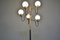 5-Light Marble and Glass Floor Lamp, Italy, 1950s 6