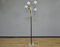 5-Light Marble and Glass Floor Lamp, Italy, 1950s 1