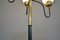 5-Light Marble and Glass Floor Lamp, Italy, 1950s, Image 7