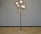 Italienische Stehlampe mit 5 Leuchten aus Marmor & Glas, 1950er 2