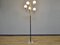 5-Light Marble and Glass Floor Lamp, Italy, 1950s 3