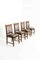 Amsterdam School Dining Chairs, the Netherlands, 1930s, Set of 4, Image 2