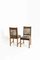 Amsterdam School Dining Chairs, the Netherlands, 1930s, Set of 4, Image 4