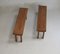 Brutalist French Bench, 1960, Set of 2 14
