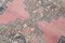 Tappeto vintage in lana rosa, Immagine 11