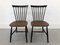 Swedish Chairs Teak by S. E. Fryklund for Hagafors, 1960s, Set of 2 5