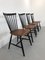 Swedish Teak Chairs by S. E. Fryklund for Hagafors, 1960s, Set of 4, Image 18