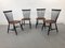 Swedish Teak Chairs by S. E. Fryklund for Hagafors, 1960s, Set of 4 1