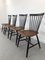 Swedish Teak Chairs by S. E. Fryklund for Hagafors, 1960s, Set of 4, Image 16