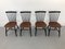 Swedish Teak Chairs by S. E. Fryklund for Hagafors, 1960s, Set of 4 19