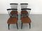 Swedish Teak Chairs by S. E. Fryklund for Hagafors, 1960s, Set of 4 5