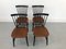 Swedish Teak Chairs by S. E. Fryklund for Hagafors, 1960s, Set of 4, Image 5