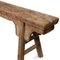 Antique Elm Wood Bench 3