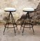 Spanish Cocktail Bar & High Stools from Ferrocolor Hermanos Vidal, 1960s, Set of 3, Image 10