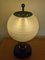 Italian Metal, Brass and Glass Table Lamp, 1950s 11