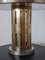 Italian Metal, Brass and Glass Table Lamp, 1950s 7