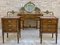French Walnut and Bronze Vanity with Candelabra Arms 10