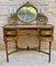 French Walnut and Bronze Vanity with Candelabra Arms 8