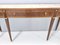 Large Vintage Italian Walnut Console with Glass Top by Paolo Buffa 10