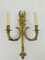French Empire Gold Swan Wall Lamps, Set of 2 6