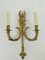 French Empire Gold Swan Wall Lamps, Set of 2, Image 6